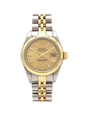Rolex Datejust Stainless Steel Yellow Gold Automatic